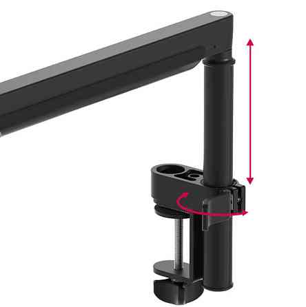 Держатель микрофона камеры над столом Boom Arm Ulanzi ZJ05 Киев