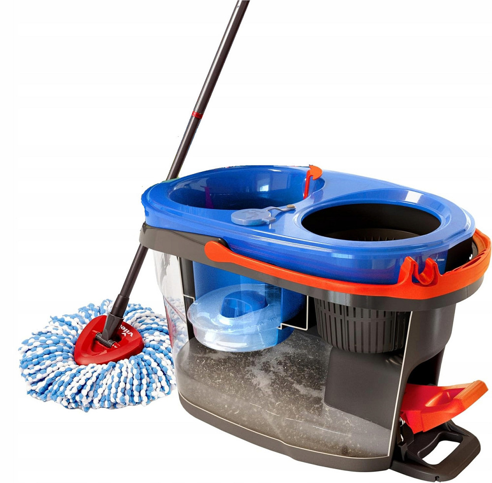 Набір для прибирання швабра з двокамерним відром 2в1 Vileda «Turbo H2prO» (178332) Нововолинськ - фото 3