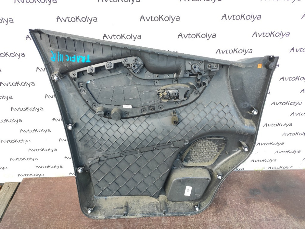 Карта обшивка передніх правих дверей Renault Trafic III 2014-2023 Ковель - фото 3