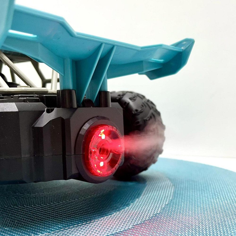 Машинка на радіокеруванні з парогенератором та світлом 32,5см 1:12 Блакитна (W338-3) Чернігів - фото 6