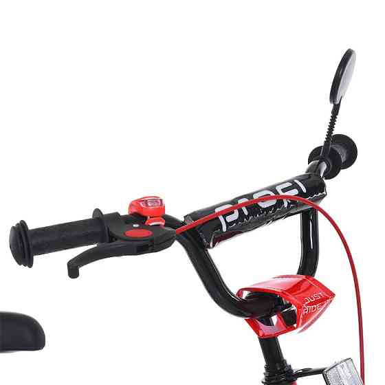 Велосипед дитячий MB 18031-1, 18 дюймів, червоно-білий Вінниця