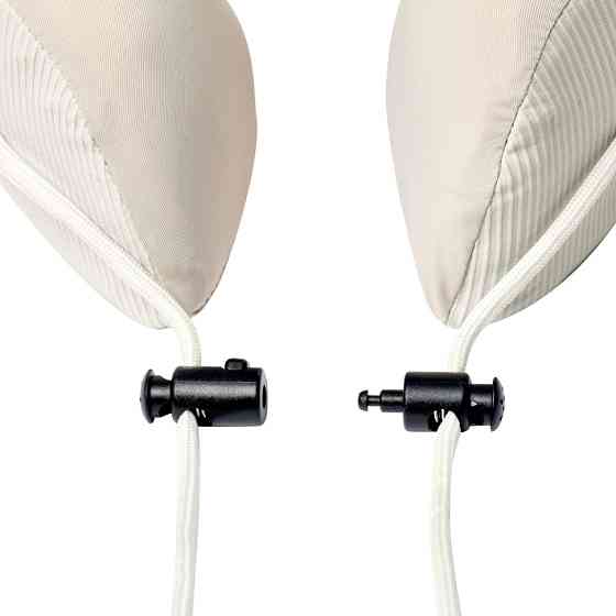 Подушка хлопковая для шеи с памятью Naturehike CNK2450WS019 (Серый) Винница