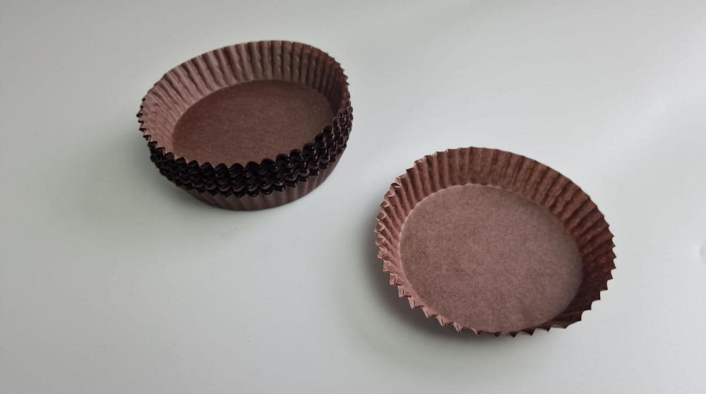 Тартолетка для кексов 11А  круглая коричневая D90 H20 (100шт)  (1 уп.) Харьков - изображение 3