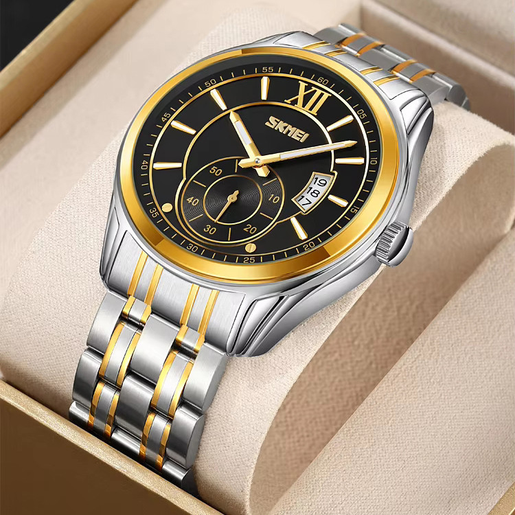 Наручні брендові годинники наручні чоловічі SKMEI, Кварцові чоловічі годинники на браслеті QG-84 Івано-Франківськ - фото 2