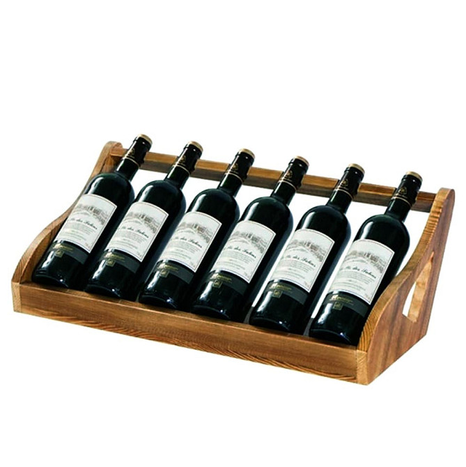 Настільна винна полиця "Мелтер 6" трюфель Миколаїв - фото 1