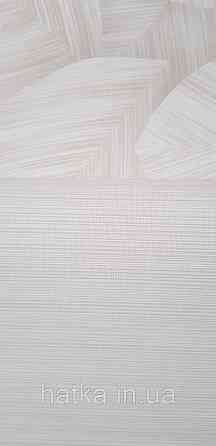 Шпалери вінілові на флізеліні Sintra Adria метрові однотонні тонка смужка структурні бежеві Київ