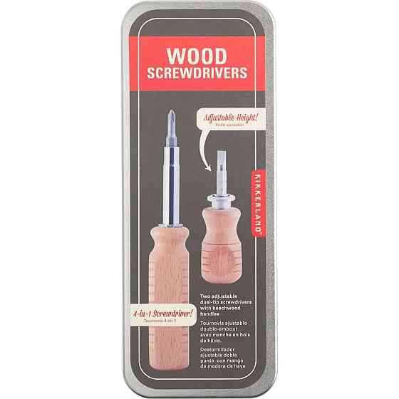 Набір викруток з дерев'яною ручкою «Супермайстер» Ровно