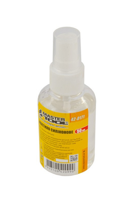 Мастило силіконове MASTERTOOL спрей 50 мл 42-0171 Коломия - фото 2