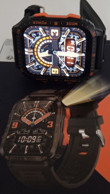 Акція!Смарт годинник|Тактические часы|  LIGE KT79 Black. Київ - фото 3