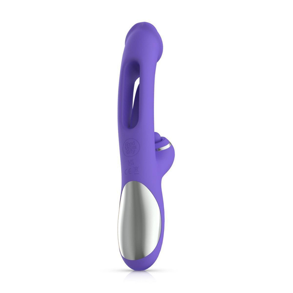Вібратор-кролик Good Vibes Only - Tess Rabbit Vibrator with G-Spot Stimulator Sex Aura Київ - фото 4