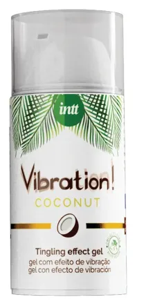 Рідкий вібратор Intt Vibration Coconut Vegan (15 мл) Львов