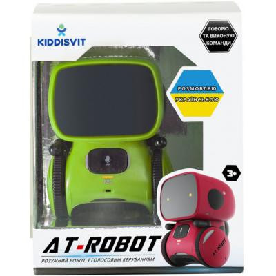 Интерактивная игрушка AT-Robot робот с голосовым управлением зеленый, укр (AT001-02-UKR) Винница - изображение 3
