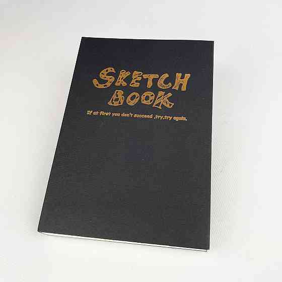 Скетчбук для малювання і скетчинга в щільному палітурці формат А5 120 аркушів 100 гр/м2 Кам'янець-Подільський