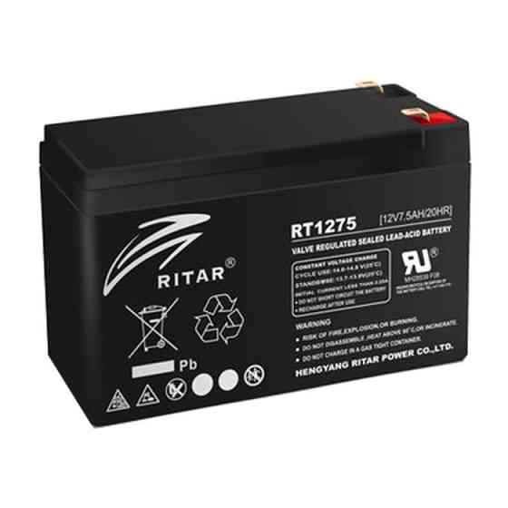 Акумуляторна батарея Ritar RT1275 12В/7,5Аг Київ