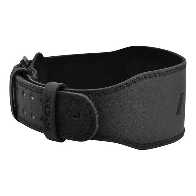 Пояс для важкої атлетики RDX 4 шкіряний Full Black 2XL Каменское - изображение 2