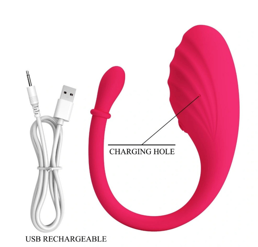 Віброяйце Romance Undine Vibro-Bullet силіконове, з додатком, рожеве, 20,5 х 3,4 см Sex Aura Київ - фото 7