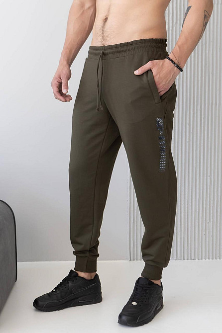 Штани джогери чоловічі TotalFit EM1 XXL, Хаки Киев - изображение 4