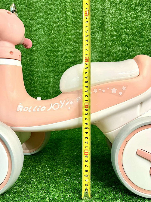 Біговел - толокар JOY музика укр озвучка підсвічування Бежевий (J-50172) Чернигов - изображение 5