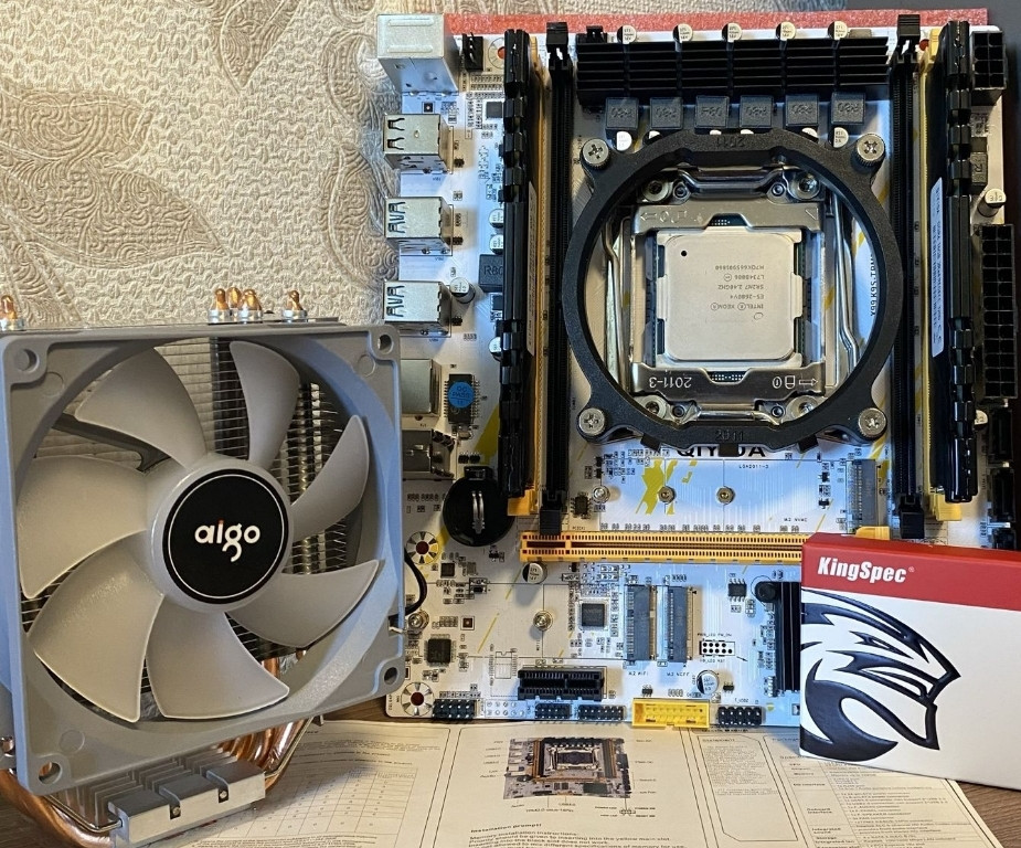 Комплект 32gb / 64gb ddr4 14 ядер/28 потоков xeon e5-2680v4 2011v3 x99 Киев - изображение 5