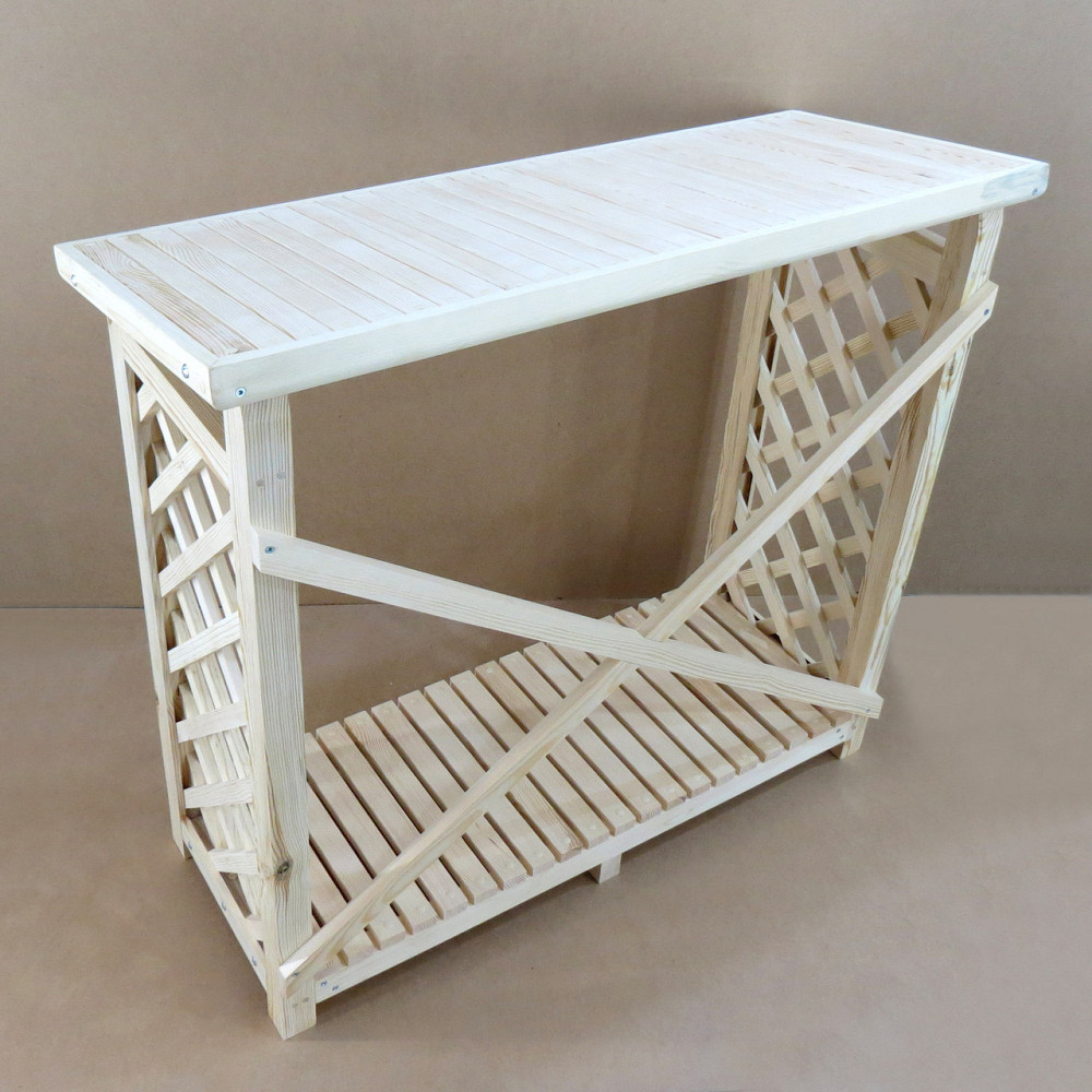 Дровница деревянная 