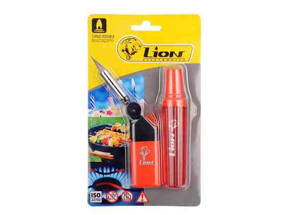 Запальничка побутова TURBO газ.балончик LPT 580 ТМ LION Київ