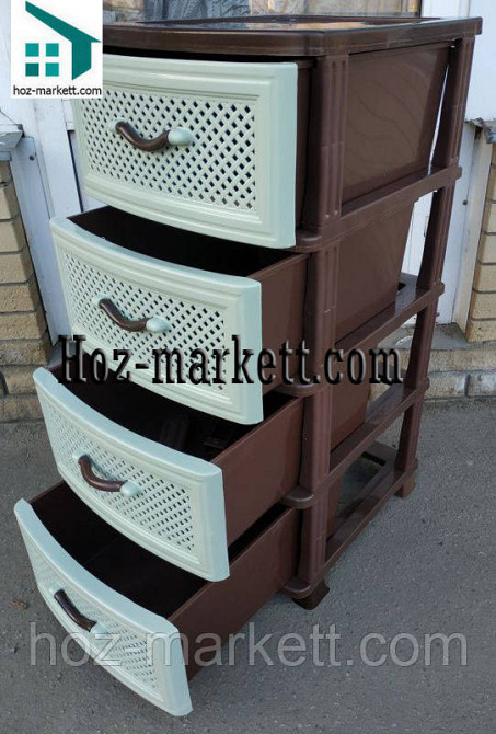 Комод пластиковий на 4 ящики Україна Харків - фото 6