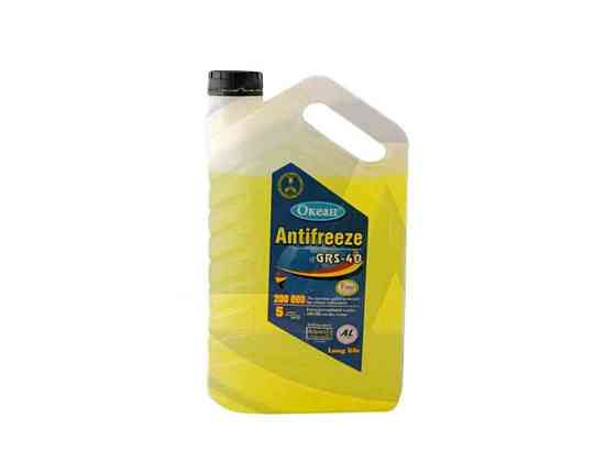 Anti-freeze Океан GRS-40 Yellow (желтый) кан. 5кг ТМ Океан Киев