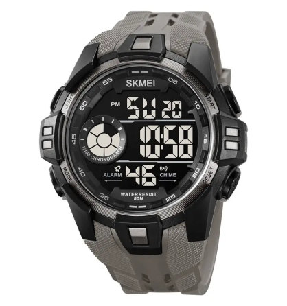 Часы мужские спортивные наручные Skmei 2123 (Серый) Киев