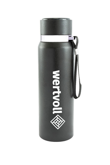 WERTVOLL Термос WERTVOLL "DREAM" 800 мл SS Digital Sensor t °C чорний RX-7001BK Київ - фото 1