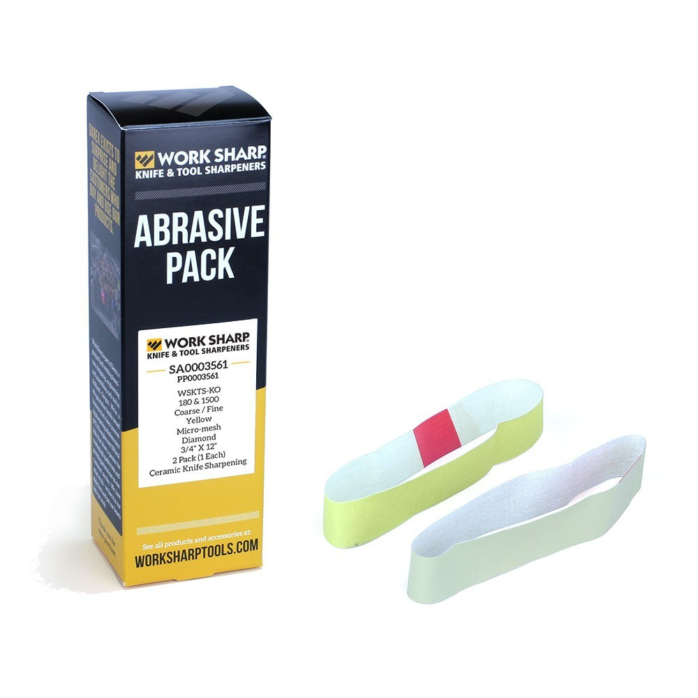 Work Sharp Набір алмазних ременів для WSKTS-KO 1 шт- зернистість P180 1 шт- зернистість P1500 Київ - фото 1