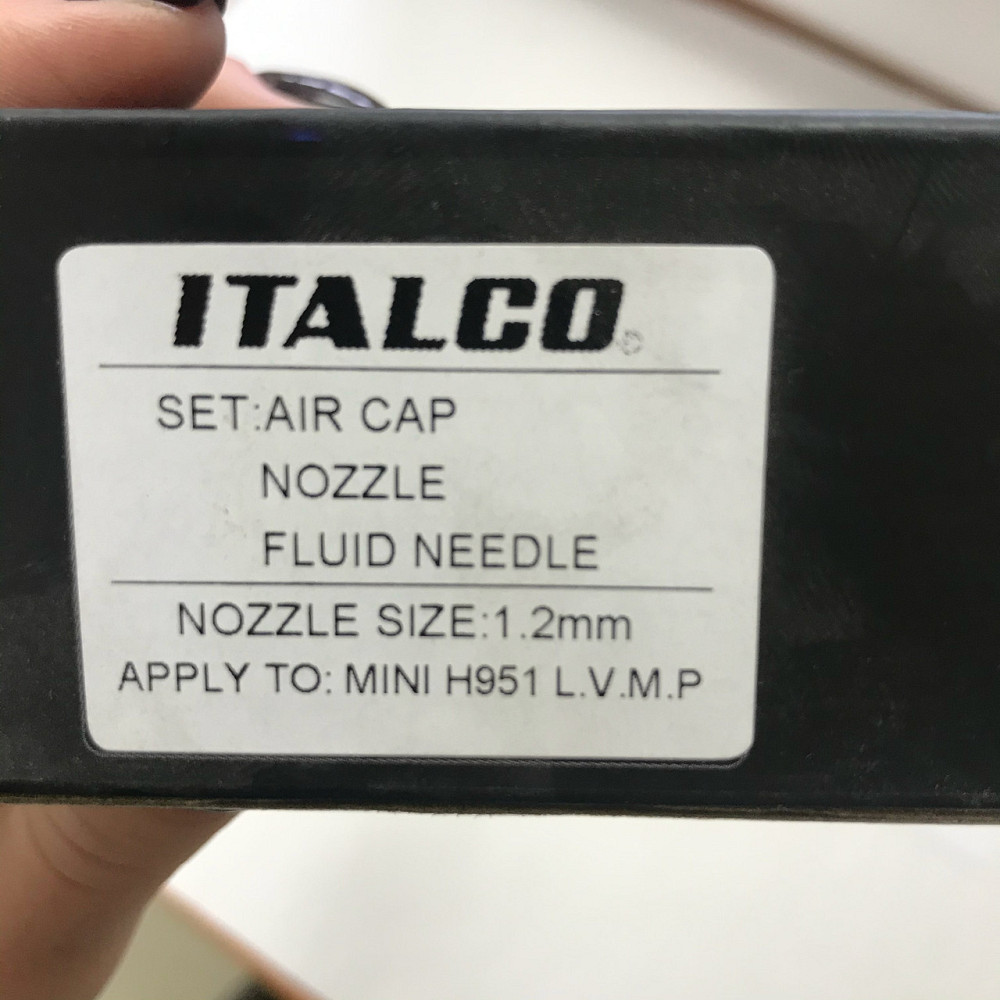 Сопло 1,2мм для краскопульта D-951-MINI LVMP ITALCO NS-D-951-MINI-1.2LM Чернигов - изображение 2