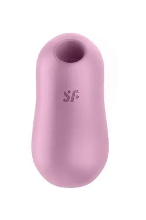 Вакуумний стимулятор із вібрацією Satisfyer Cotton Candy Lilac Львів