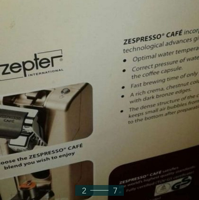 Кавоварка: Zepter zes-200. Київ - фото 7