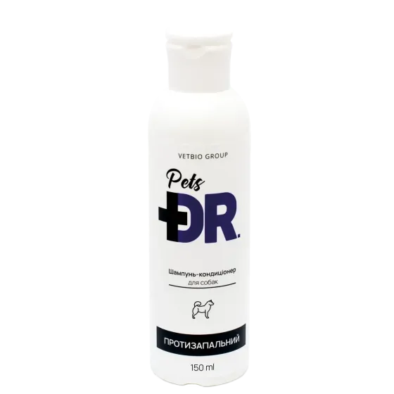 Протизапальний шампунь-кондиціонер для собак Vetbio Dr.Pets 150 мл Вінниця
