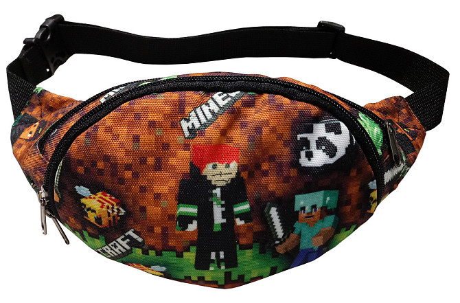 Сумка-бананка Tiger Rio Print+ Minecraft S218531 Київ - фото 1