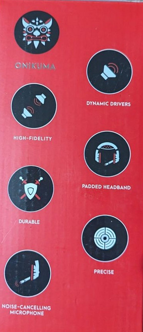 Игровая гарнитура Onikuma X15 Pro 50mm наушники микрофон Gaming Headse. Харьков - изображение 1