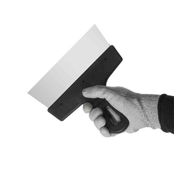 Шпатель із нержавіючої сталі, 200 мм INTERTOOL KT-2200 Київ