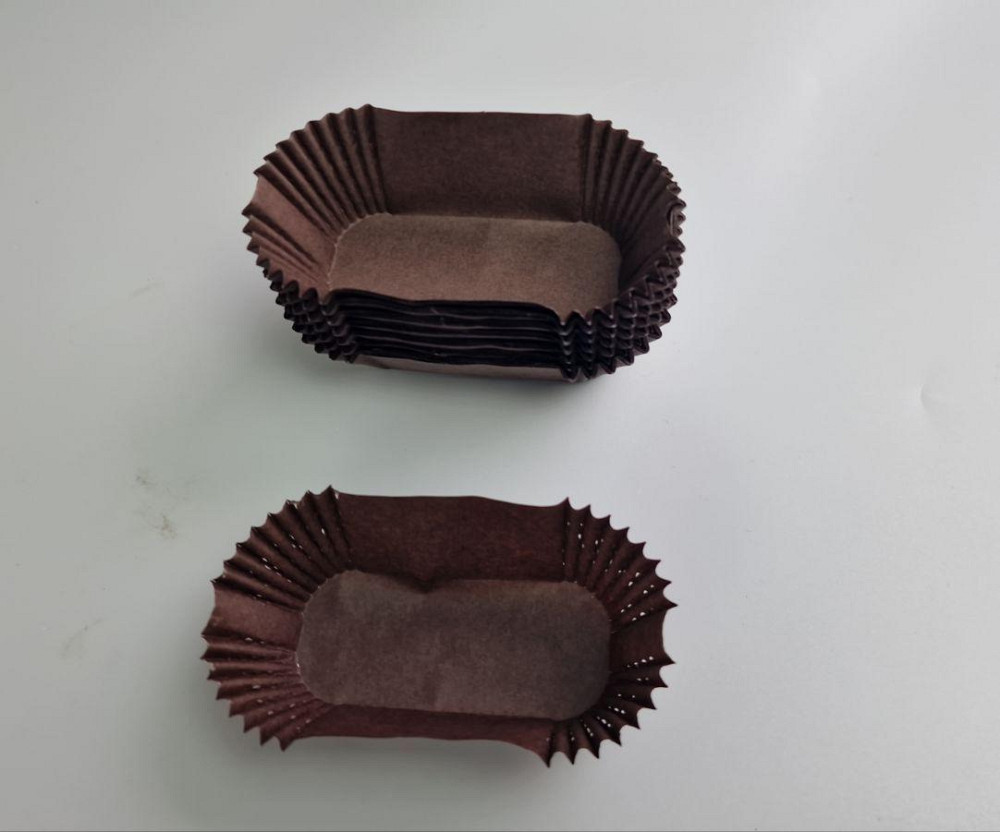 Тартолітка для чизкейка П8 Прямокутна коричнева (35х80х30) (100 шт.) (1 уп.) Харків - фото 3