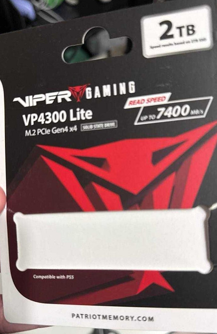 Patriot Viper VP4300 Lite 2ТБ M.2 SSD диск. Харьков - изображение 1