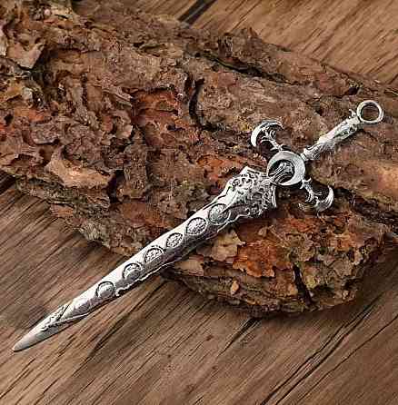 Шпилька для волосся меч металева 15 см, заколка у формі меча, аксесуар для зачіски Київ