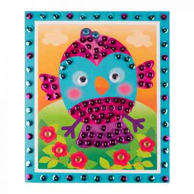 Набор для творчества 1 вересня Птичка Аппликация паетками (954587) Винница