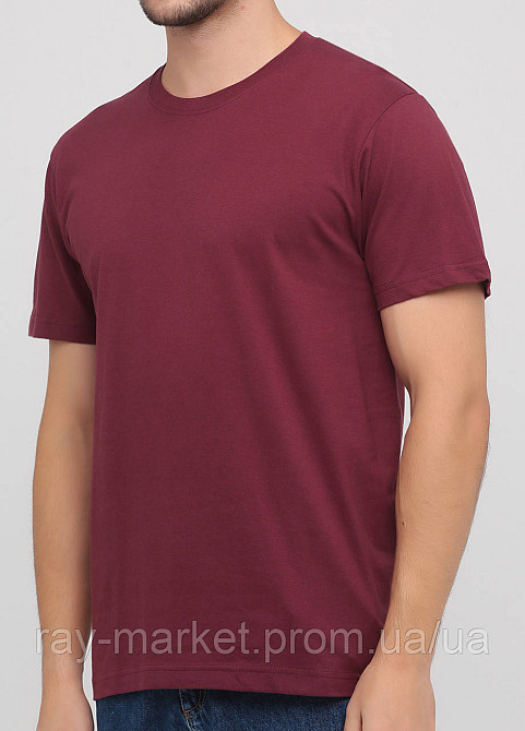 Футболка базовая Stedman Classic-T Unisex мужская бордовая бордовая (ST2000-BGR) Киев - изображение 2