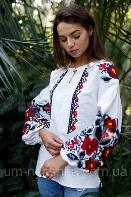 Жіноча вишиванка в стилі бохо "Анастасія" Кривий Ріг - фото 1