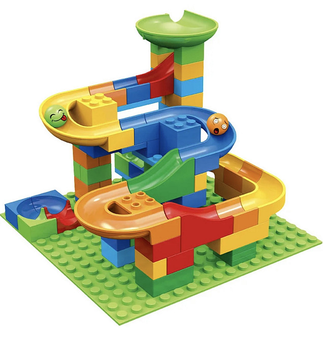 Конструктор для детей 88 кубиков детский конструктор Каменец-Подольский - изображение 1