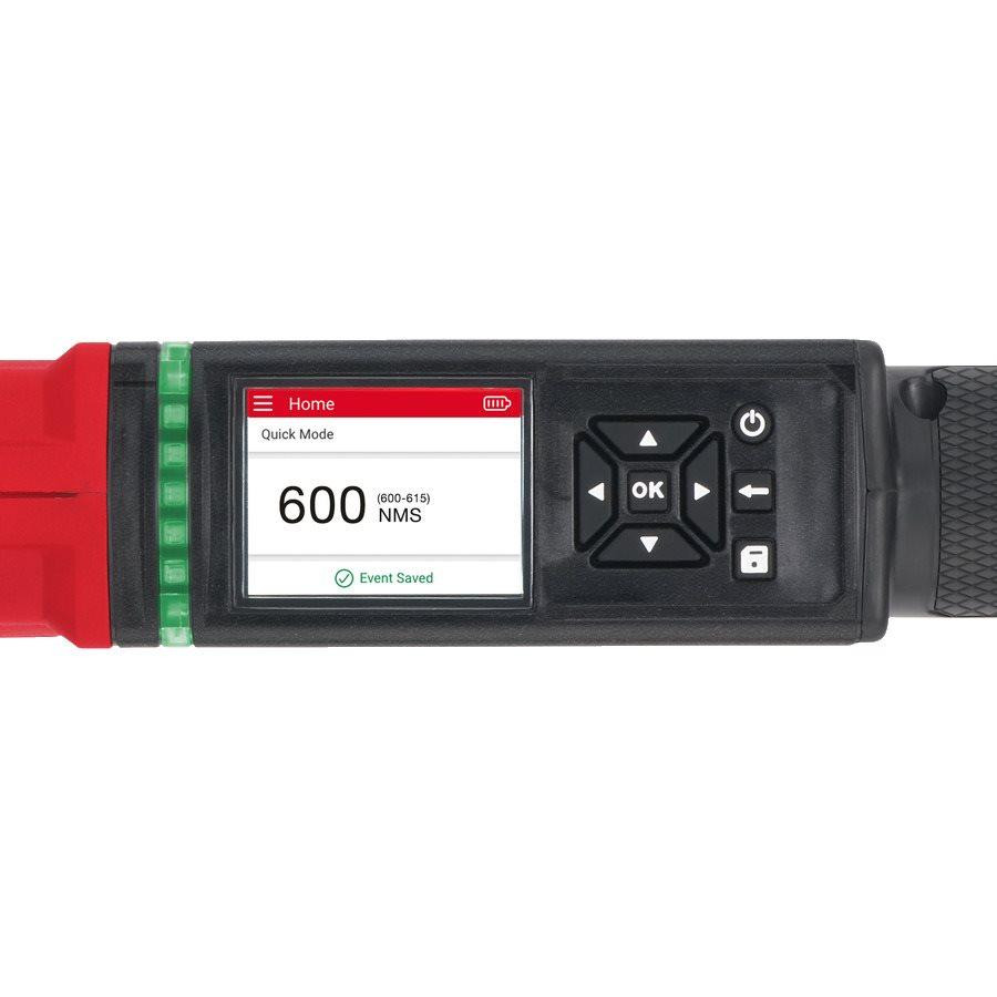 Динамометричний електронний ключ з тріскачкою 1/2" MILWAUKEE, M12 ONEFTR12-0C, 203Нм (HD кейс) Одеса - фото 5