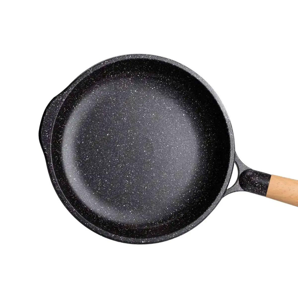 Сковорода алюмінієва 1,8 л з мраморним покриттям Ø 24 см Київ - фото 4