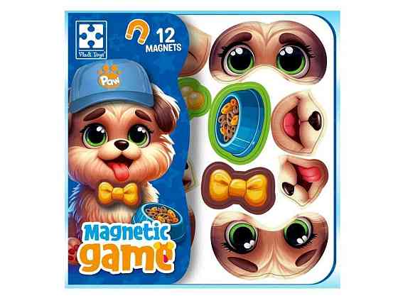 Игра развивающая Эмоции Песика магнитная VT3220-04 ТМ VLADI TOYS Киев