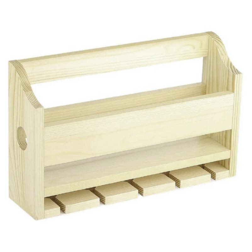 Настенная винная полка 