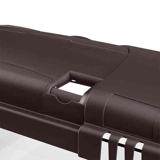 Скляний акваріум зі світлодіодною лампою на 60 літрів Ferplast Capri 60 LED (Ферпласт Капрі 60 ЛЕД) Чорний Запоріжжя