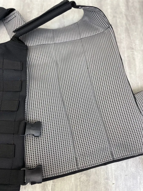 Тактическая плитоноска Lightweight п2-3 без плит (Черный) Винница - изображение 7